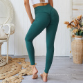 Sports activos sexy usan leggings de cintura alta, ejercicio de ejercicio de ejercicio yoga para mujer